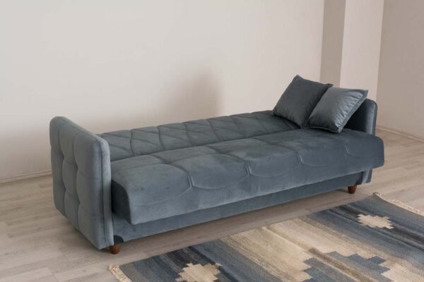 ספה נפתחת למיטה דגם DEFNE בצבע אפור