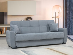 ספה תלת מושבית דגם STELLA בצבע אפור
