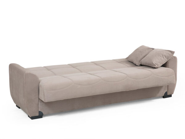 Диван-кровать в гостиную модель STELLA светло-коричневого цвета