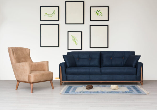 Дизайнерский комплект диванов для гостиной модель MIAMI