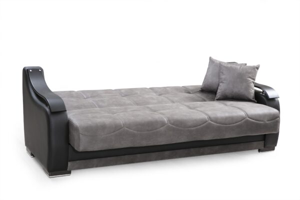 Набор мягкой мебели для гостиной модель ZAMBAK серого цвета