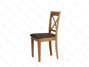 כיסא מעוצב לפינת אוכל בצבע בוק דגם X