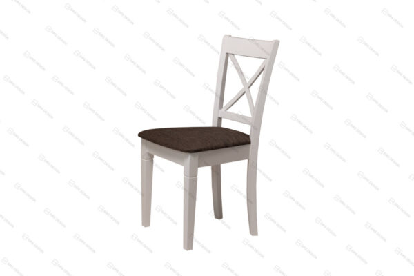 כיסא לפינת אוכל לבן דגם X