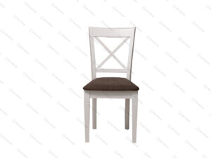 כיסא לפינת אוכל לבן דגם X