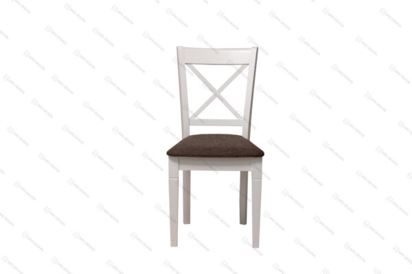 Удобный стул для гостиной в белом цвете модель X