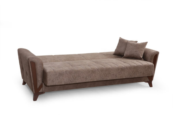ספה מפוארת לסלון דגם ARIZONA בצבע חום