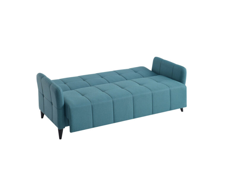 ספה מעוצבת בצבע כחול דגם TRIANA
