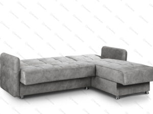 Небольшой угловой диван с кроватью ECO серого цвета