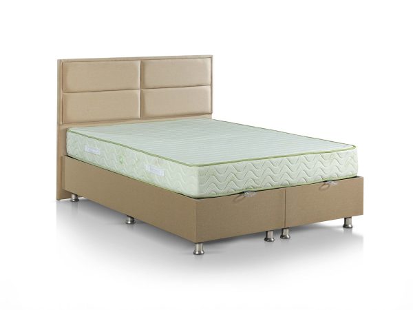מיטה זוגית עם מזרון 160/200 ס"מ TONY בז'